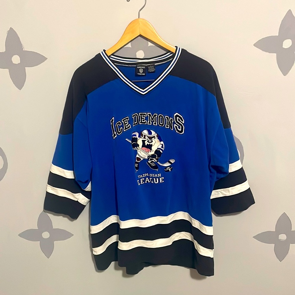 Hockey Jersey Warner Bros Ice Demons
